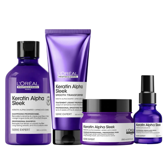 L'oreal Professionnel Keratin Alpha Sleek Quad