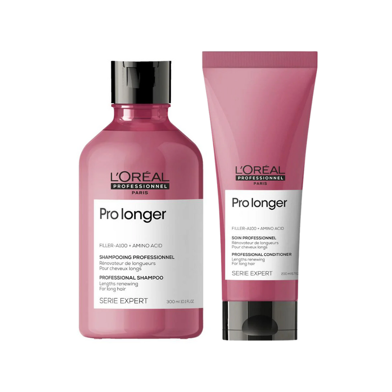 Load image into Gallery viewer, L&#39;oreal Professionnel Pro Longer Shampoo 300ml &amp; Conditioner 200ml Duo
