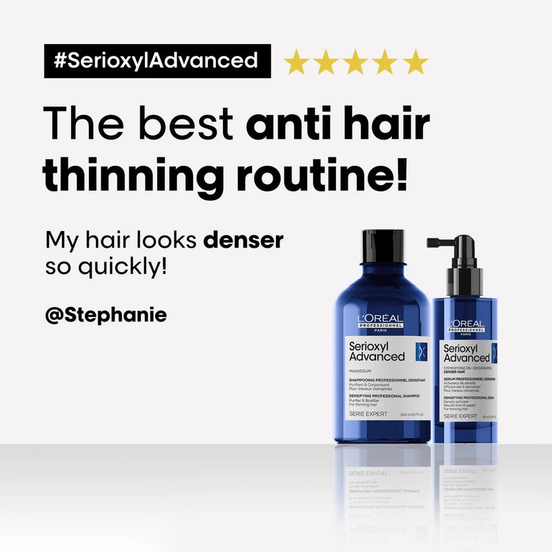 Load image into Gallery viewer, L&#39;oreal Professionnel Serioxyl Advanced Denser Hair Everyday Scalp Treatment Serum 90ml
