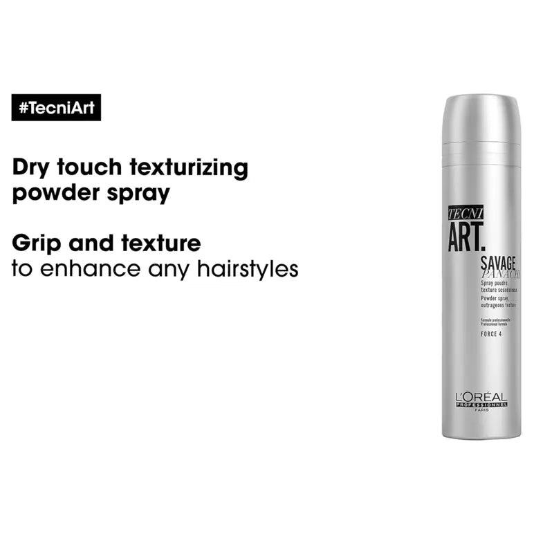 Load image into Gallery viewer, L&#39;oreal Professionnel Tecni.Art Savage Panache Texture Powder Spray 250ml
