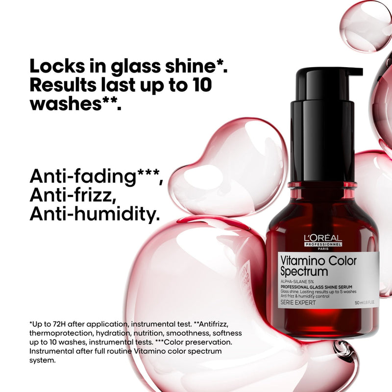 Load image into Gallery viewer, L&#39;oreal Professionnel Vitamino Color Spectrum Glass Shine Serum 50ml
