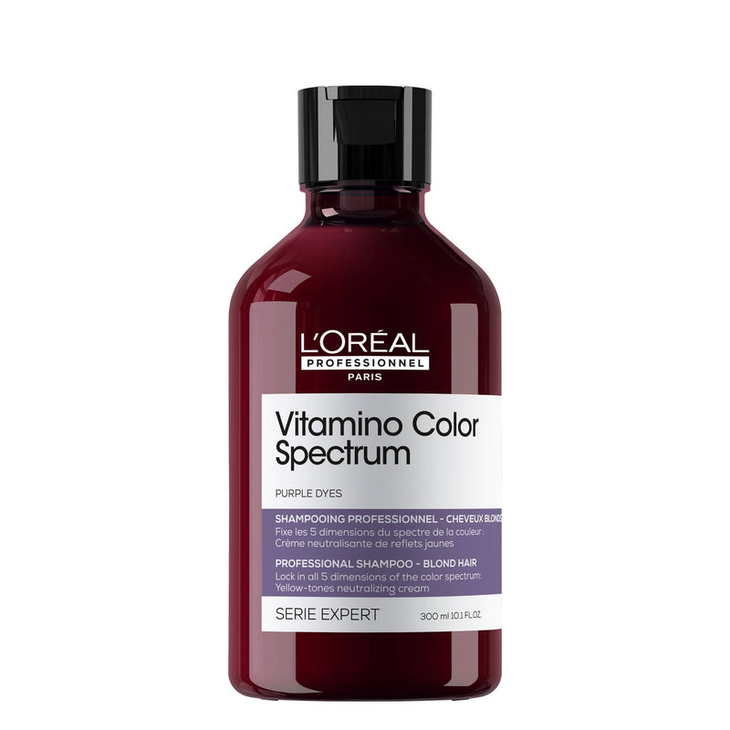 Load image into Gallery viewer, L&#39;oreal Professionnel Vitamino Color Spectrum Purple Shampoo 300ml
