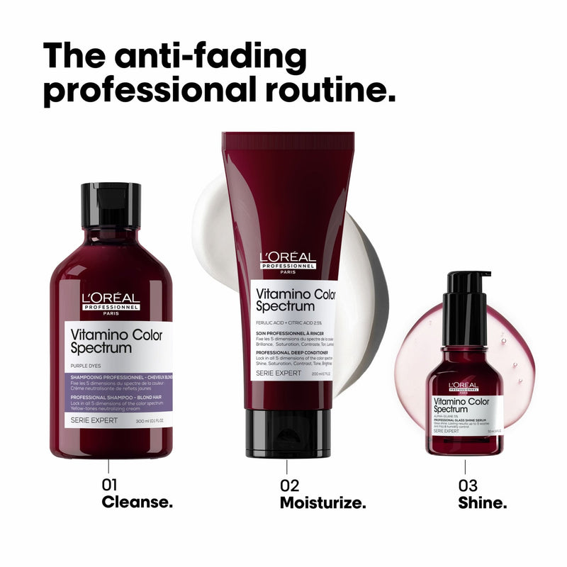 Load image into Gallery viewer, L&#39;oreal Professionnel Vitamino Color Spectrum Purple Shampoo 300ml
