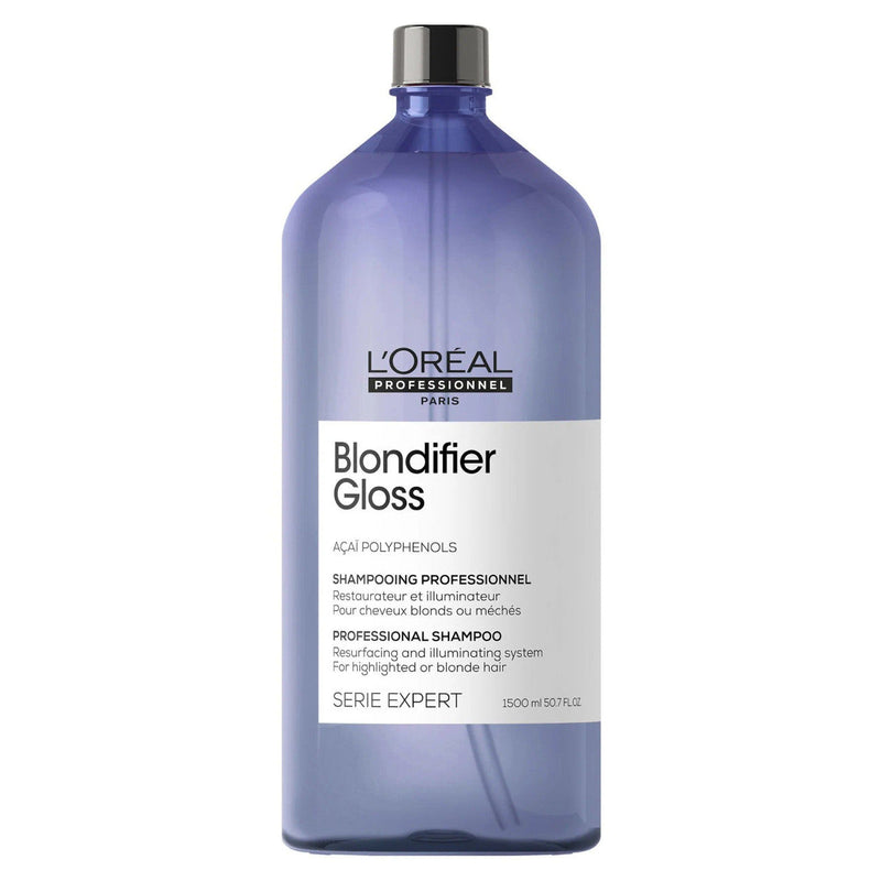Load image into Gallery viewer, L&#39;oreal Professionnel Blondifier Gloss Shampoo 1500ml
