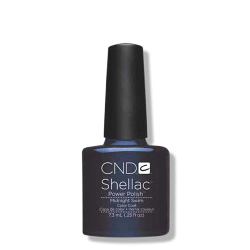Load image into Gallery viewer, CND Shellac Gel Polish 7.3ml - Midnight Swim - Beautopia Hair &amp; Beauty
