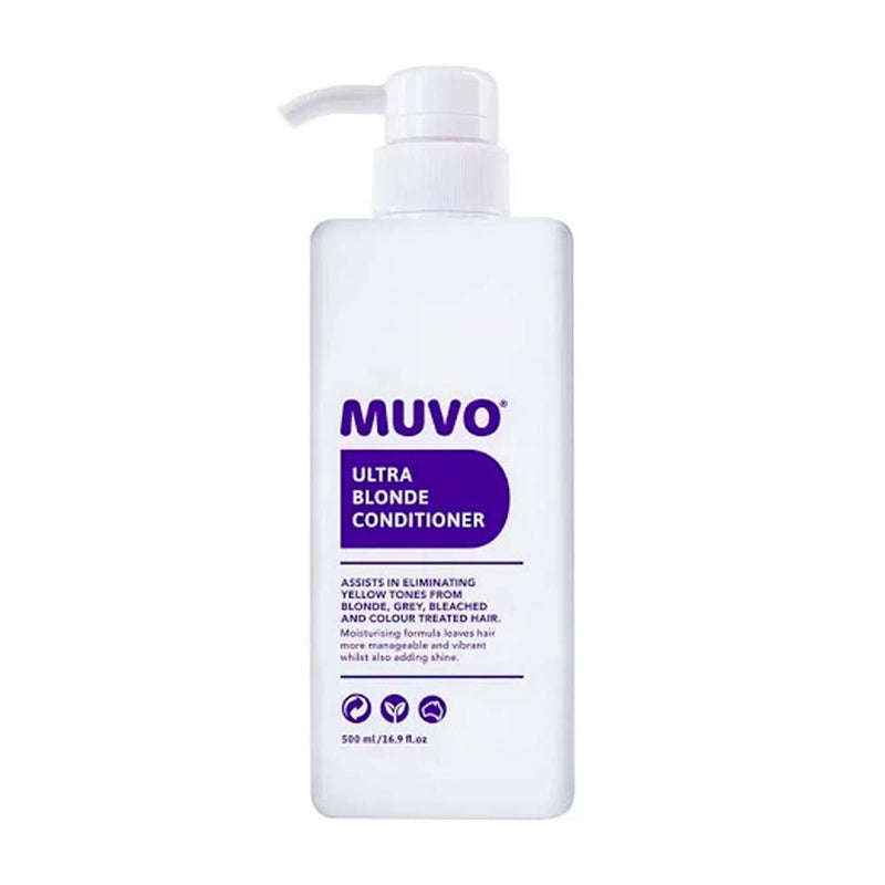 Load image into Gallery viewer, MUVO Ultra Blonde Conditioner 500ml - Beautopia Hair &amp; Beauty
