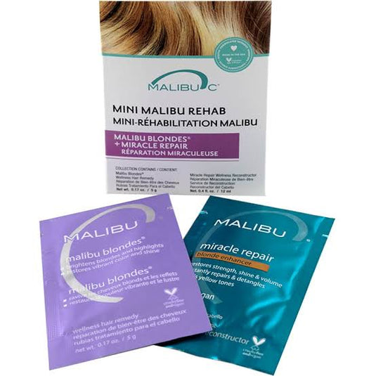 Malibu C Mini Malibu Rehab & Miracle Repair Treatment For Blondes