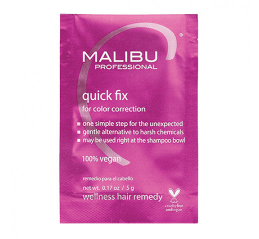 Load image into Gallery viewer, Malibu C Quick Fix Colour Correction Hair Treatment 5g

