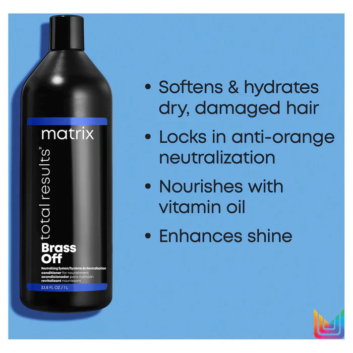 Load image into Gallery viewer, Matrix Total Results Brass Off Pigmented Conditioner 1 Litre
