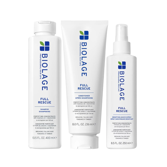 Matrix Biolage Full Rescue Shampoo, Conditioner & Leave-In Spray Trio