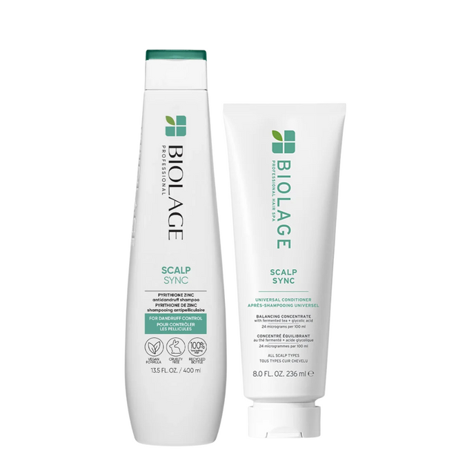 Matrix Biolage Scalp Sync Anti-Dandruff Shampoo 400ml & Universal Conditioner 236ml Duo