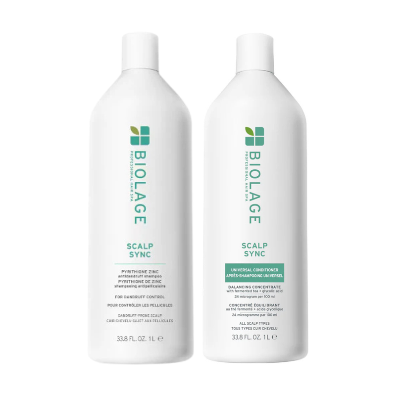 Load image into Gallery viewer, Matrix Biolage Scalp Sync Anti Dandruff Shampoo &amp; Universal Conditioner 1 Litre Duo
