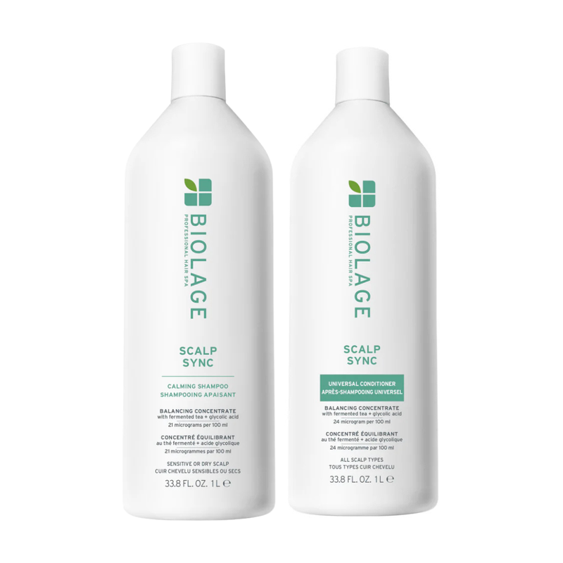 Load image into Gallery viewer, Matrix Biolage Scalp Sync Calming Shampoo &amp; Universal Conditioner 1 Litre Duo
