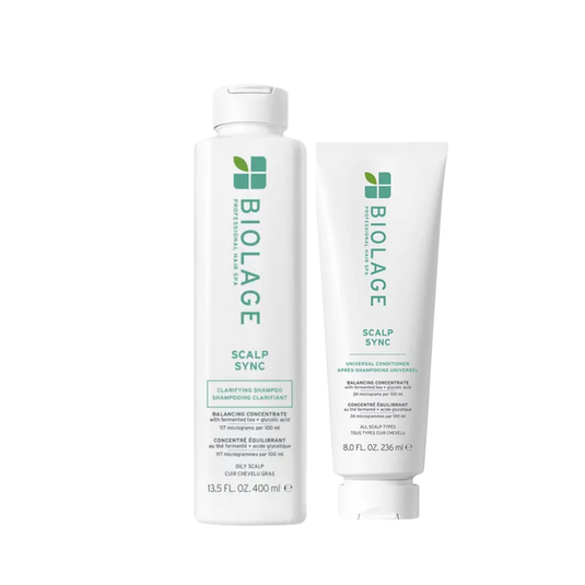 Matrix Biolage Scalp Sync Clarifying Shampoo 400ml & Universal Conditioner 236ml Duo