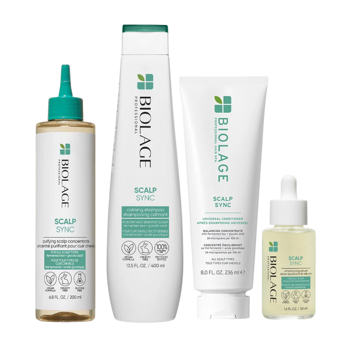 Matrix Biolage Scalp Sync Oily Scalp Care Quad