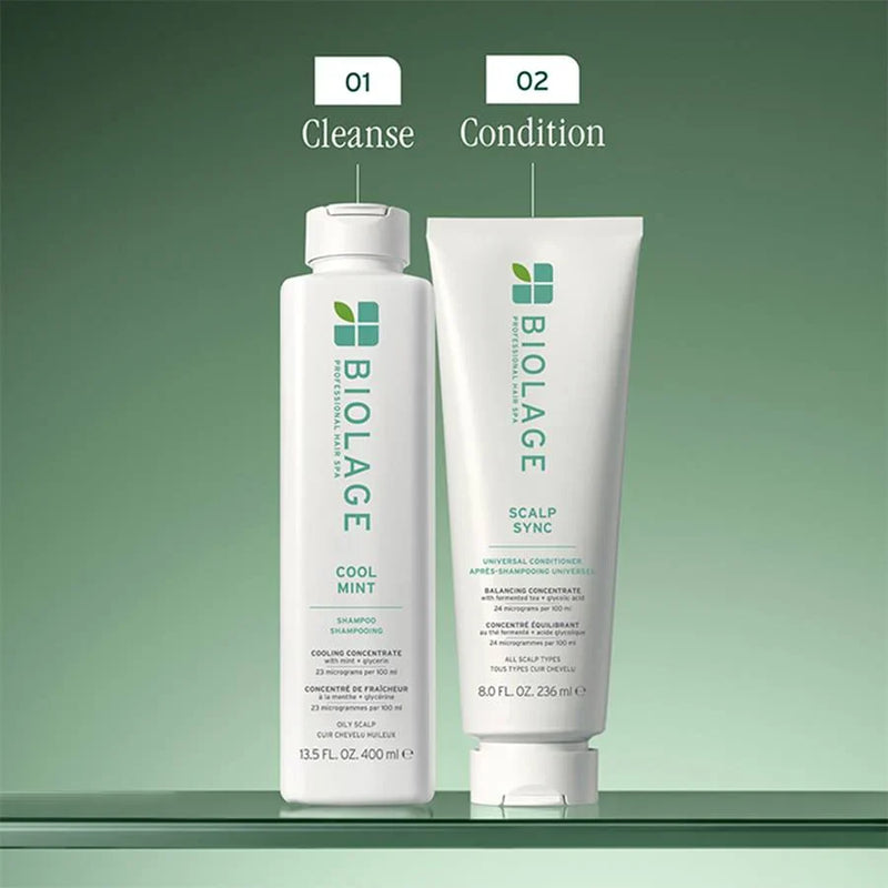 Load image into Gallery viewer, Matrix Biolage Scalp Sync Cool Mint Balancing Shampoo 400ml
