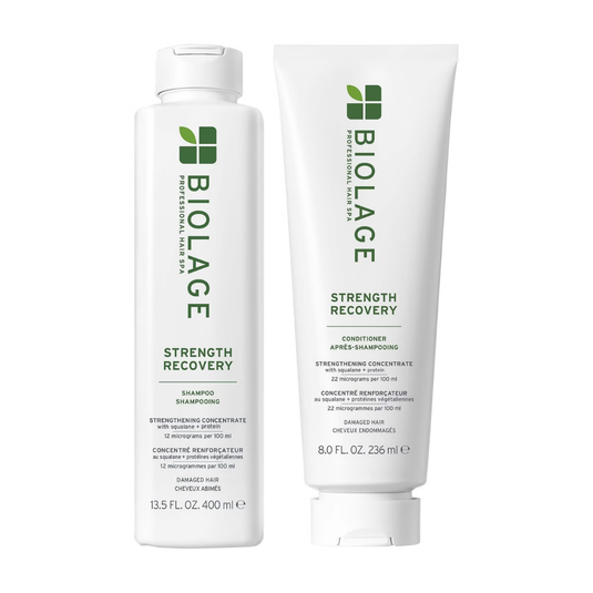 Matrix Biolage Strength Recovery Shampoo 400ml & Conditioner 236ml Duo