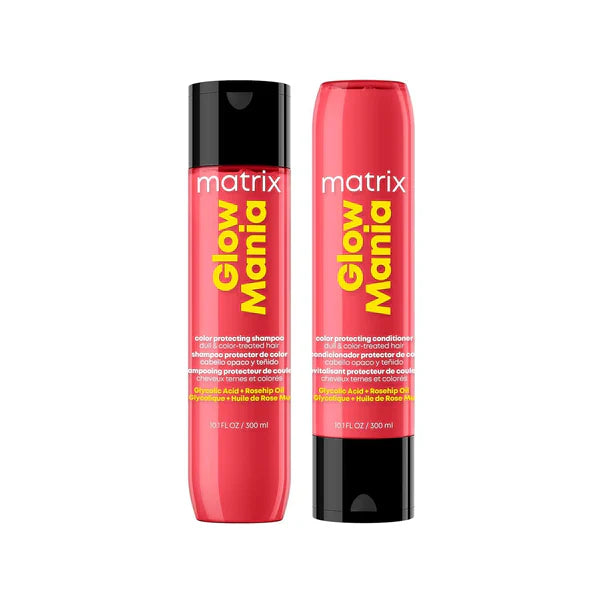 Load image into Gallery viewer, Matrix Glow Mania Color Protecting Shampoo &amp; Conditioner 300ml Duo
