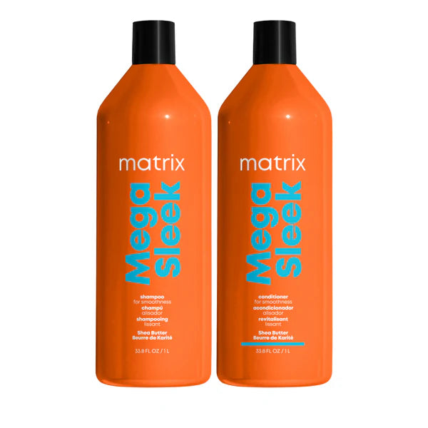 Load image into Gallery viewer, Matrix Total Results Mega Sleek Shampoo &amp; Conditioner Duo 1L
