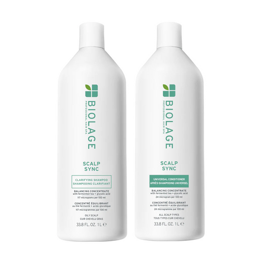 Matrix Biolage Scalp Sync Clarifying Shampoo & Universal Conditioner 1 Litre Duo