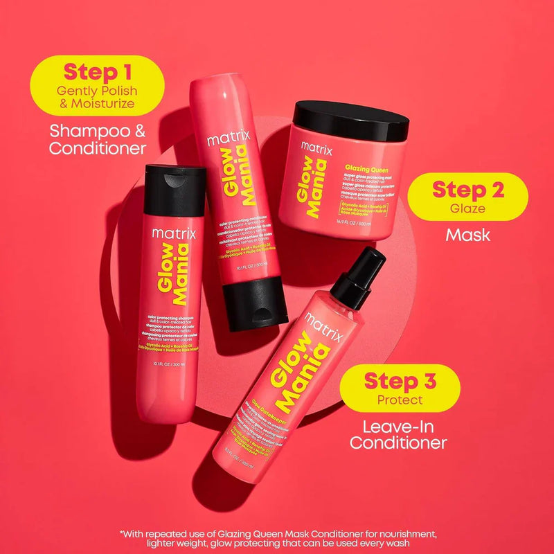 Load image into Gallery viewer, Matrix Glow Mania Color Protecting Shampoo &amp; Conditioner 300ml Duo
