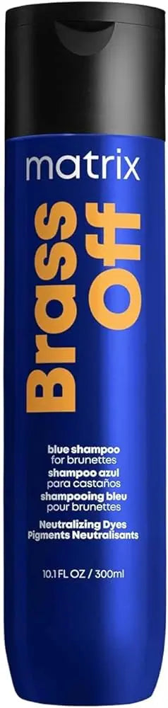 Load image into Gallery viewer, Matrix Total Results Brass Off Blue Toning Shampoo 300ml
