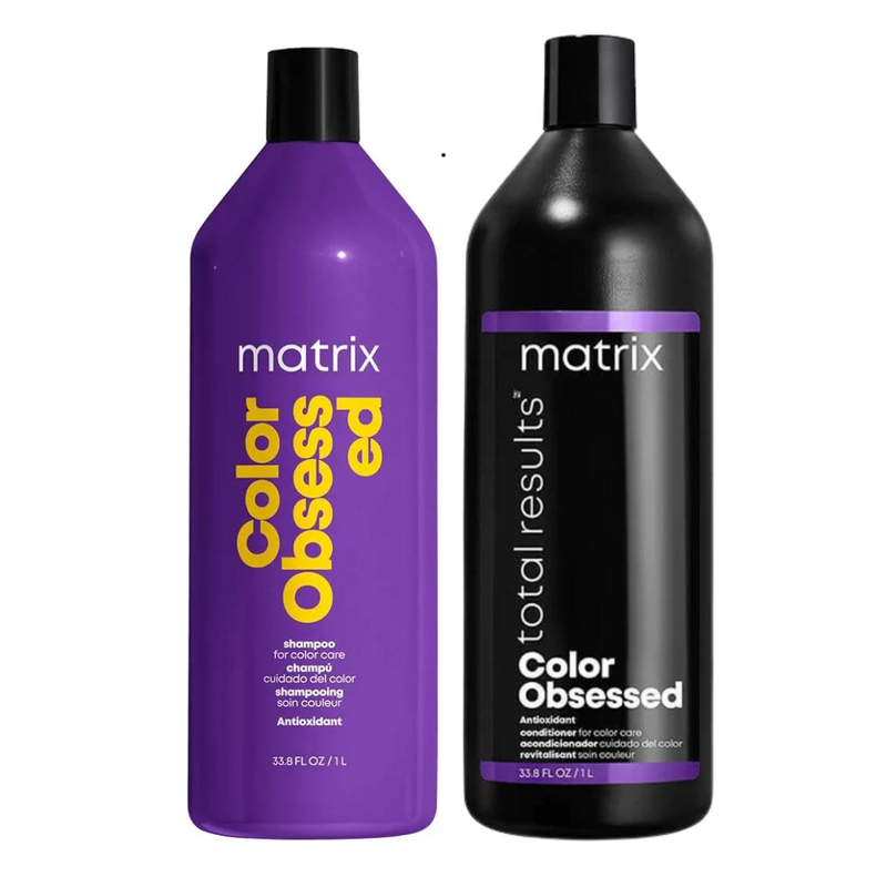 Load image into Gallery viewer, Matrix Total Results Color Obessed Shampoo &amp; Conditioner Duo 1 Litre
