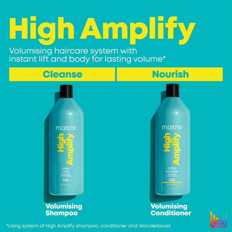 Load image into Gallery viewer, Matrix Total Results High Amplify Shampoo &amp; Conditioner Duo 1L
