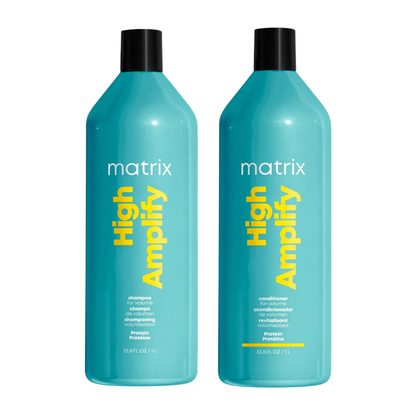 Load image into Gallery viewer, Matrix Total Results High Amplify Shampoo &amp; Conditioner Duo 1L
