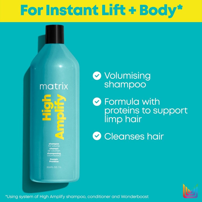 Load image into Gallery viewer, Matrix Total Results High Amplify Shampoo &amp; Conditioner Duo 1L
