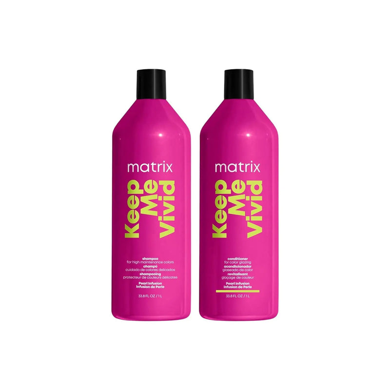 Load image into Gallery viewer, Matrix Total Results Keep Me Vivid Shampoo &amp; Conditioner Duo 1L
