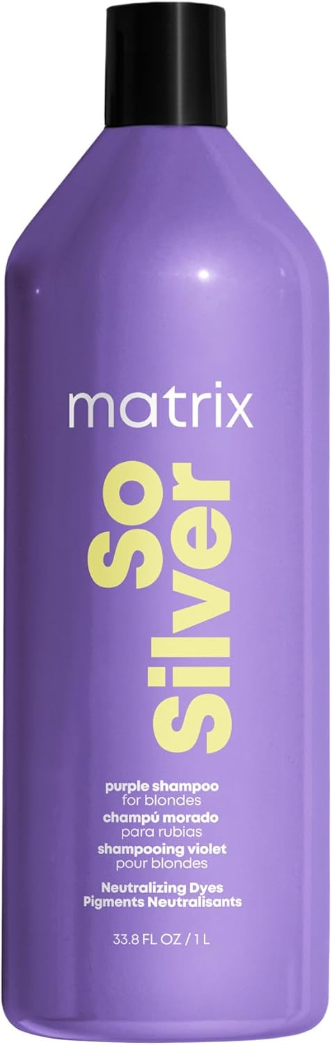 Load image into Gallery viewer, Matrix Total Results So Silver Purple Toning Shampoo 1 Litre
