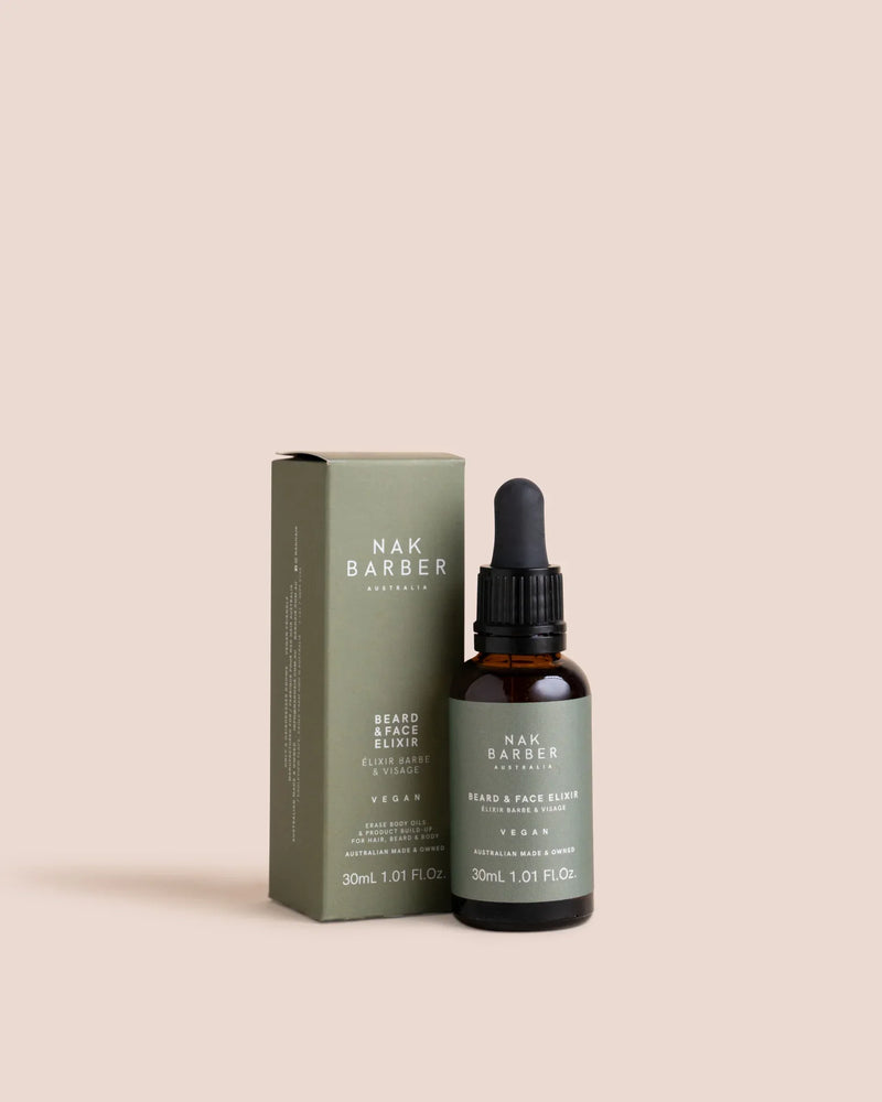 Load image into Gallery viewer, Nak Barber Beard and Face Elixir 30ml

