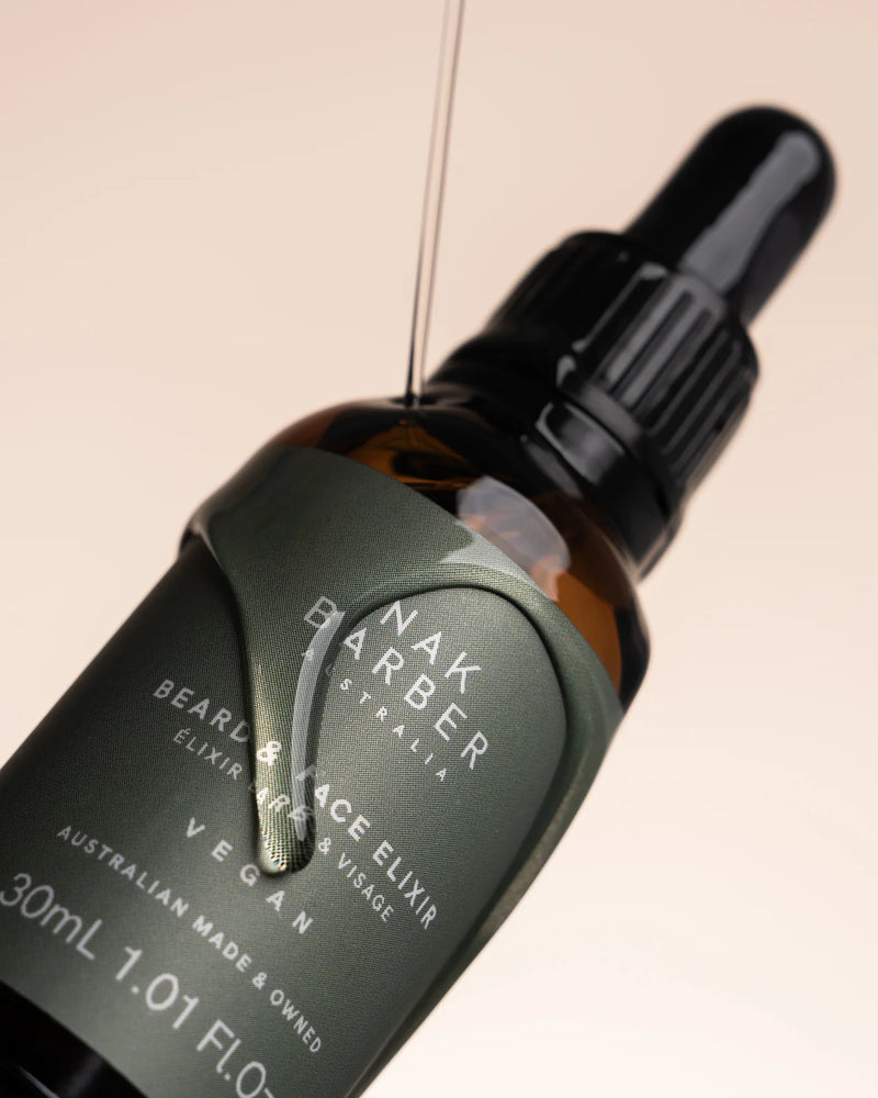 Load image into Gallery viewer, Nak Barber Beard and Face Elixir 30ml
