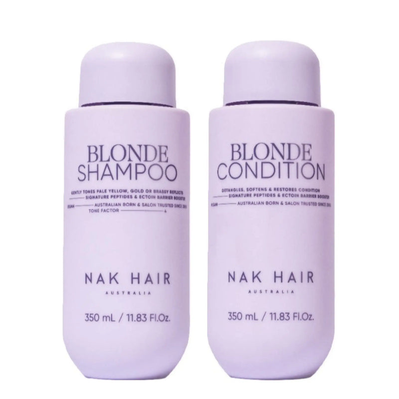 Load image into Gallery viewer, Nak Signature Blonde Shampoo &amp; Conditioner Duo
