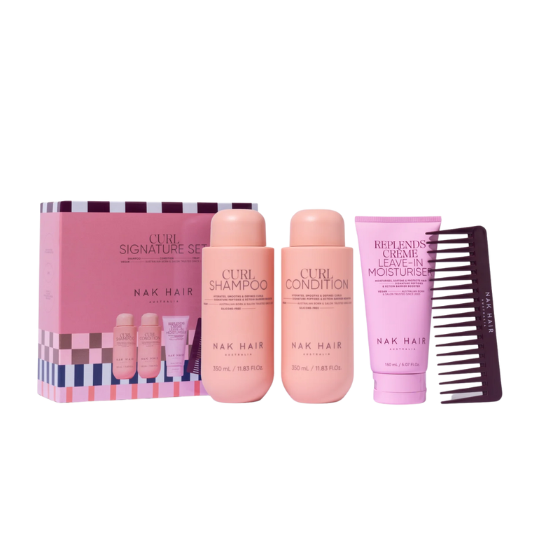 Load image into Gallery viewer, NAK Hair Signature Holiday Curl Trio Gift Pack
