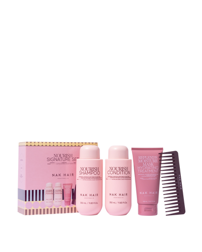 NAK Hair Signature Holiday Nourish Trio Gift Pack