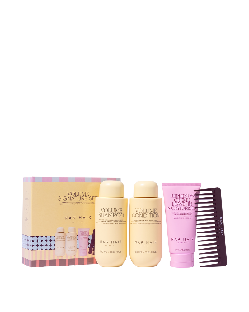 Load image into Gallery viewer, NAK Hair Signature Holiday Volume Trio Gift Pack
