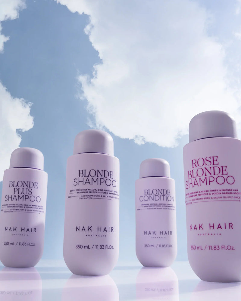 Load image into Gallery viewer, Nak Signature Blonde Plus Shampoo 350ml
