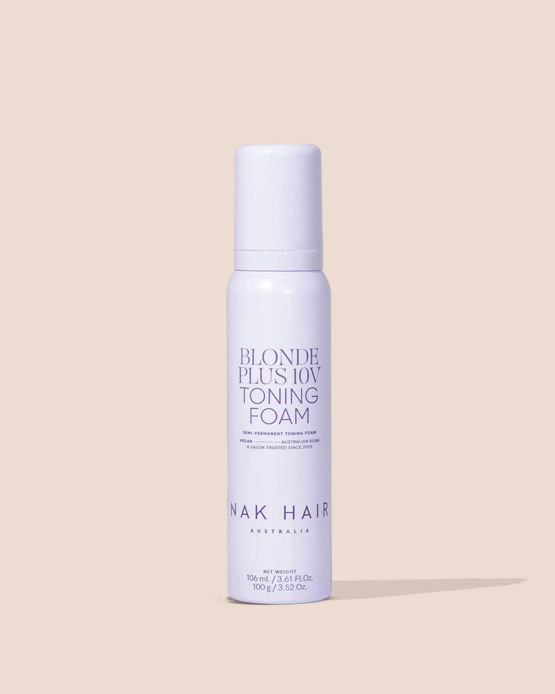 Load image into Gallery viewer, Nak Signature Blonde Plus 10V Toning Foam 100g
