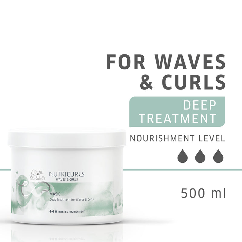 Load image into Gallery viewer, Wella Nutricurls Wave &amp; Curls Mask 500ml
