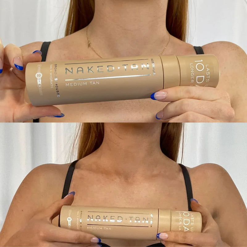 Load image into Gallery viewer, #Naked Tan Tanned Bronzing Mousse 180ml
