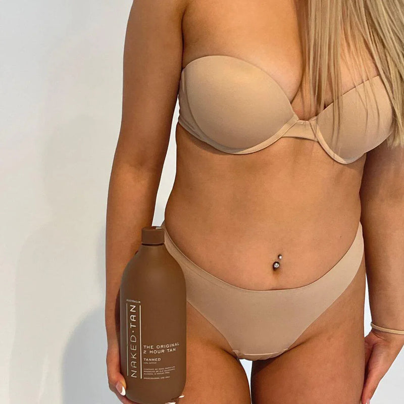 Load image into Gallery viewer, #Naked Tan Tanned (10%) 2 Hour Tan Solution 1L

