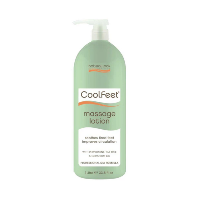 Natural Look Cool Feet Massage Lotion 1 Litre