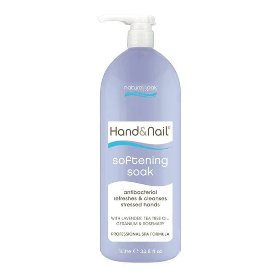 Natural Look Hand & Nail Softening Soak 1 Litre