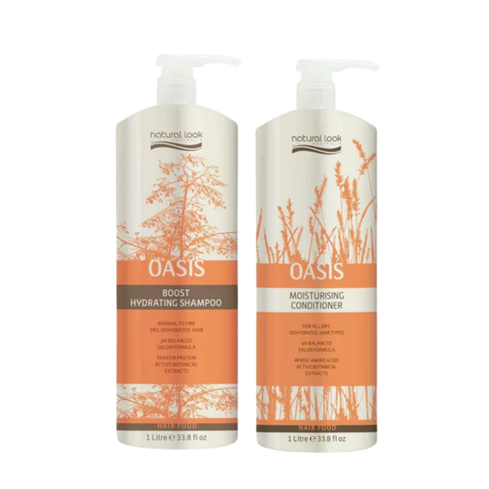 Natural Look Oasis Boost Moisturising Shampoo & Conditioner Duo 1 Litre