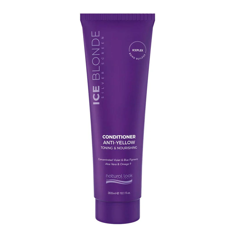 Load image into Gallery viewer, Natural Look Silver Screen Ice Blonde Conditioner 300ml
