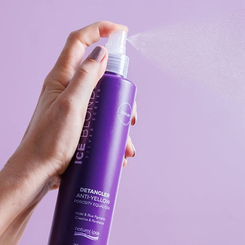 Load image into Gallery viewer, Natural Look Silver Screen Ice Blonde Detangler 250ml

