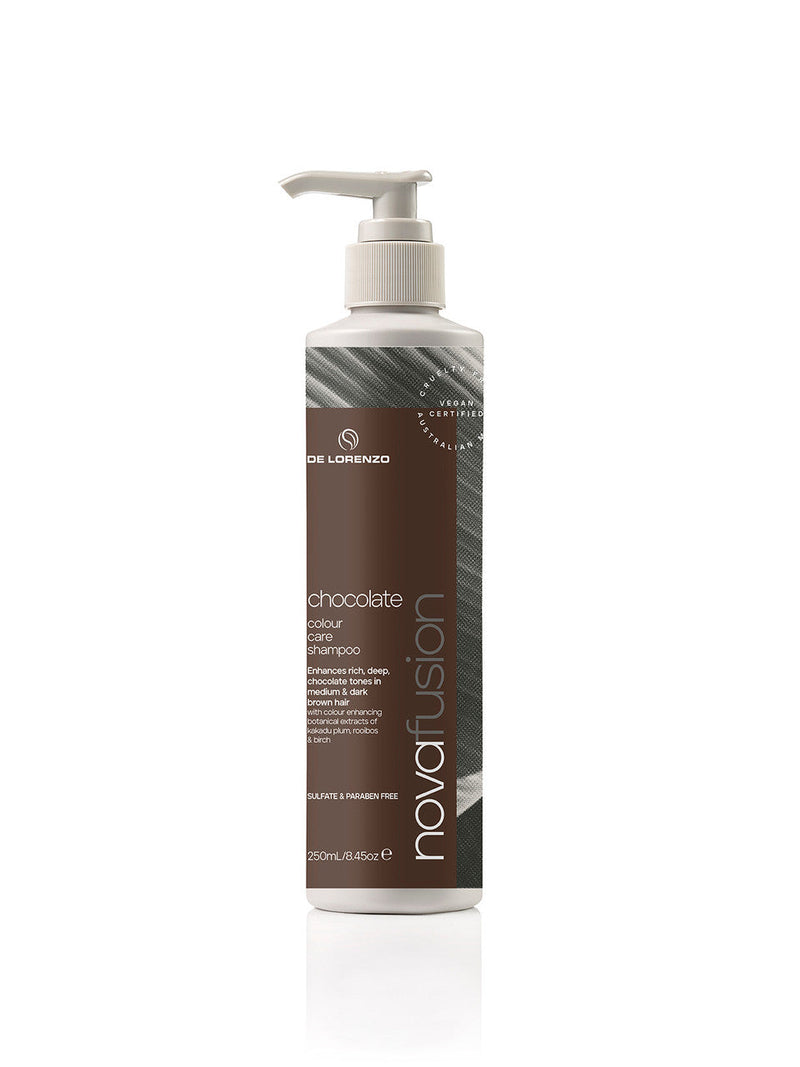 Load image into Gallery viewer, De Lorenzo Novafusion Colour Care Shampoo Chocolate 250ml
