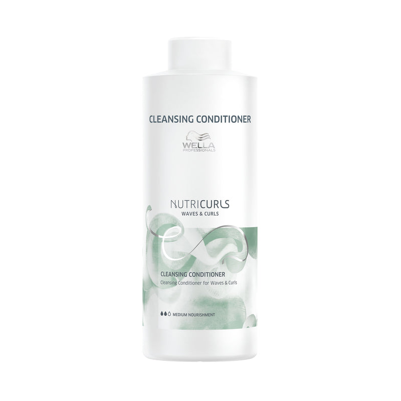 Load image into Gallery viewer, Wella Nutricurls Curl Cleansing Conditioner For Waves &amp; Curls 1 Litre
